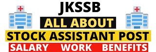 JKSSB Stock Assistant Recruitment 2026 Notification Out For 390 Posts Apply Online